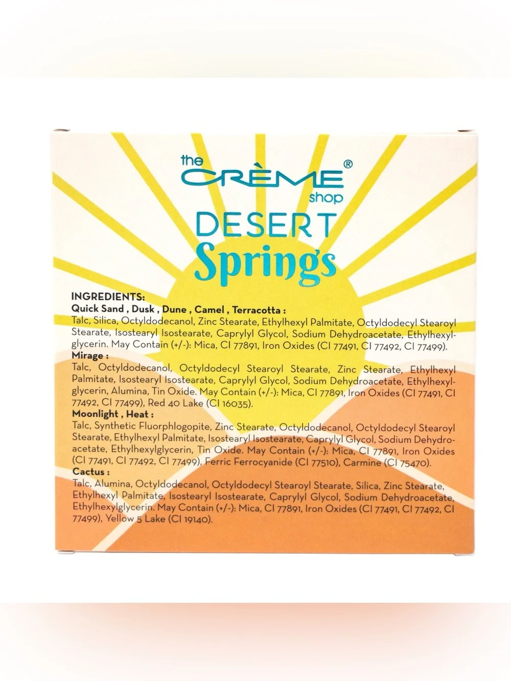 The Crème Shop Desert Springs Eyeshadow